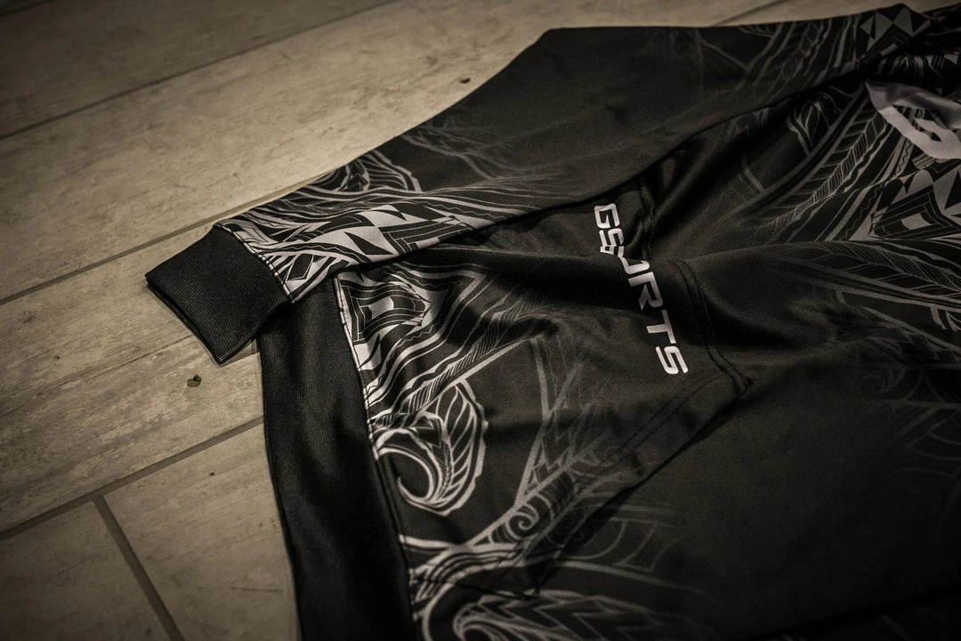 APPAREL GS Sports Fleece Scuba Neck Hoodie - GSP Black Tribal 4 APPAREL GS Sports Fleece Scuba Neck Hoodie - GSP Black Tribal