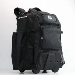 Alpha Prime Series Roller Bat Backpack - Black Backpacks