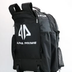 Alpha Prime Series Roller Bat Backpack - Black Backpacks