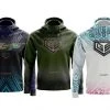GS Sports Tribal Polynesian Scuba Neck Hoodie GS Sports Collection