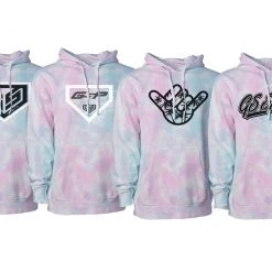 GS SPORTS Tie Dye Fleece Hoodies