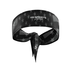 GS Sports Tied Headband - Blackout America HEADWEAR