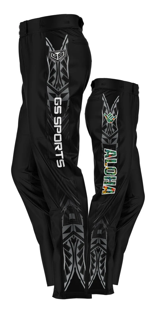 GS Sports Tribal Polynesian Softball Pants APPAREL 2 GS Sports Tribal Polynesian Softball Pants APPAREL