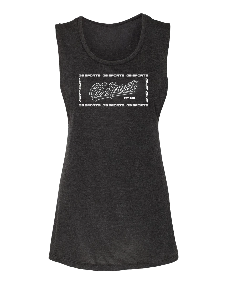 Womens Muscle Tank - GS Sports Box 2 Womens Muscle Tank - GS Sports Box