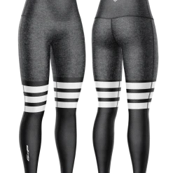GS Sports Womens Pro Series High Waist Stripped Leggings APPAREL 8 GS Sports Womens Pro Series High Waist Stripped Leggings APPAREL