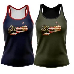 GS Sports America Womens Racerback Tanks (INSTOCK)