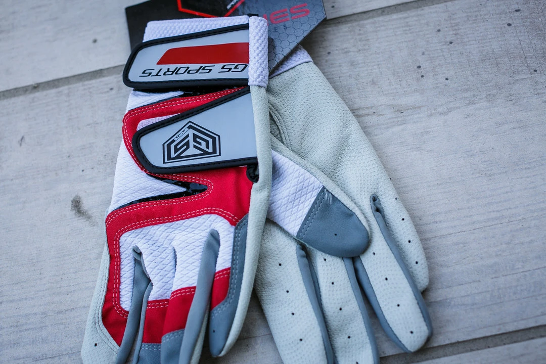 GS Sports Pro Series Dual Strap Batting Gloves 10 GS Sports Pro Series Dual Strap Batting Gloves