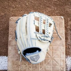 GS Sports Pro Series 13.5" Laced Dual Post Ball Glove - Blonde On Blonde Snakeskin