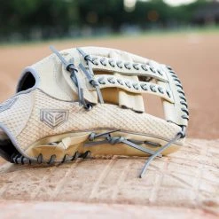 Gazebo Parts Direct Sales Store 23 GS Sports Pro Series 13.5" Laced Dual Post Ball Glove - Blonde On Blonde Snakeskin