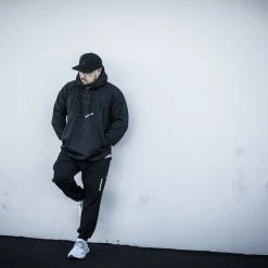 APPAREL GS Sports Pro Series Tackle Twill Fleece Hoodie - Blackout