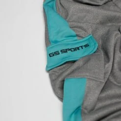 GS Sports Pro Series V3 Cargo Fleece Pants - Charcoal Heather / Teal GS Sports Collection