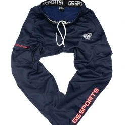 GS Sports Pro Series V3 Cargo Fleece Pants - Navy Heather USA GS Sports Collection