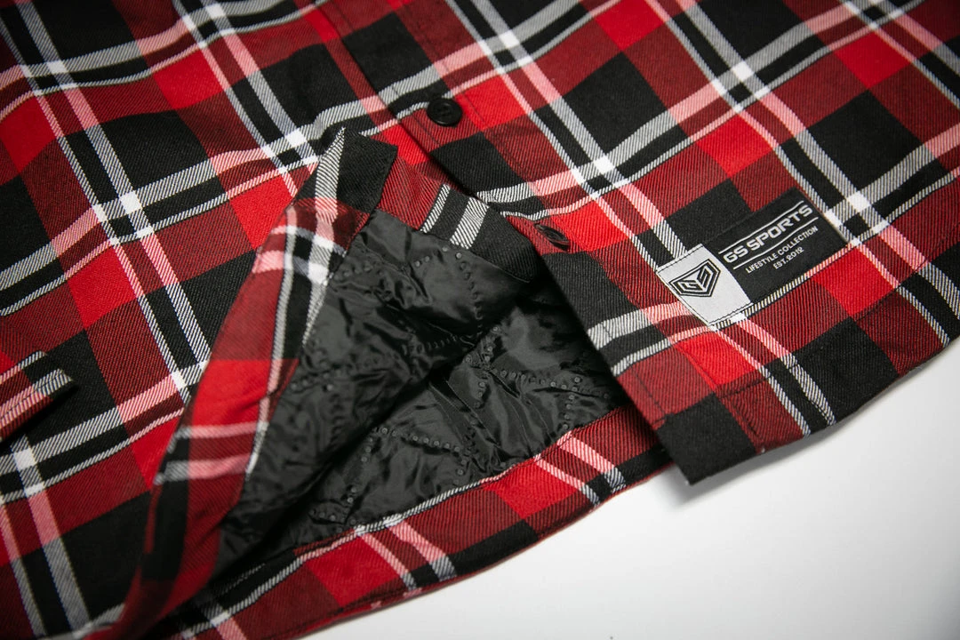 GS Sports APPAREL Flannel Quilt Lined Jacket (Limited Edition) 7 GS Sports APPAREL Flannel Quilt Lined Jacket (Limited Edition)