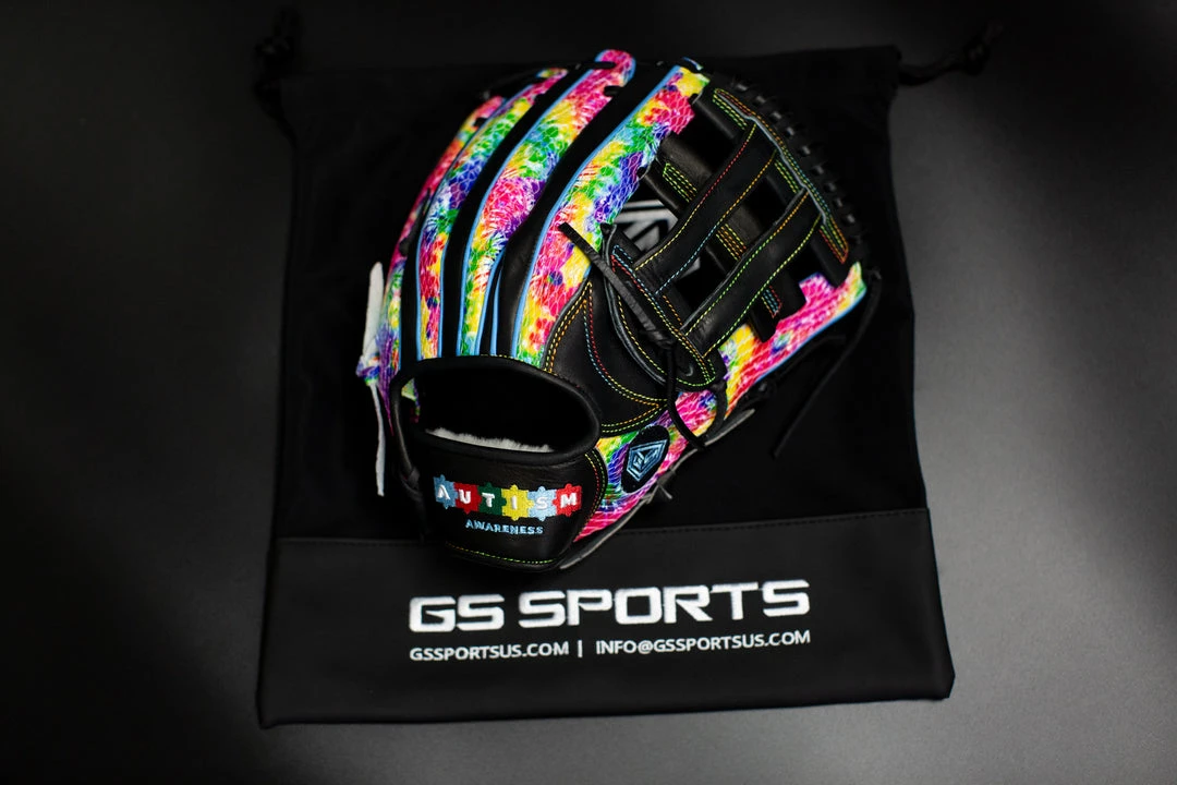 GS Sports Signature Series 13"5 And 12.75" H Web Ball Glove - Autism Awareness Edition Ball Gloves 7 GS Sports Signature Series 13"5 And 12.75" H Web Ball Glove - Autism Awareness Edition Ball Gloves