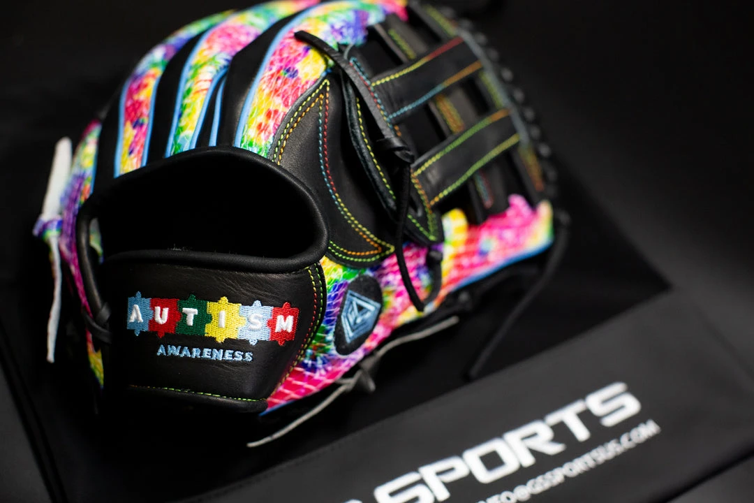 GS Sports Signature Series 13"5 And 12.75" H Web Ball Glove - Autism Awareness Edition Ball Gloves 4 GS Sports Signature Series 13"5 And 12.75" H Web Ball Glove - Autism Awareness Edition Ball Gloves