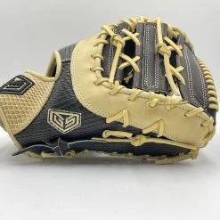 GS Sports Pro Series 13.5” First Base Ball Glove - Black / Blonde Snakeskin