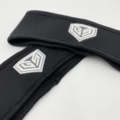 GS Sports Crest Fleece Ear Warmer Headbands - Black