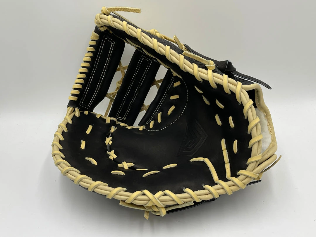 GS Sports Pro Series 13.5” First Base Ball Glove - Black / Blonde Snakeskin 12 GS Sports Pro Series 13.5” First Base Ball Glove - Black / Blonde Snakeskin
