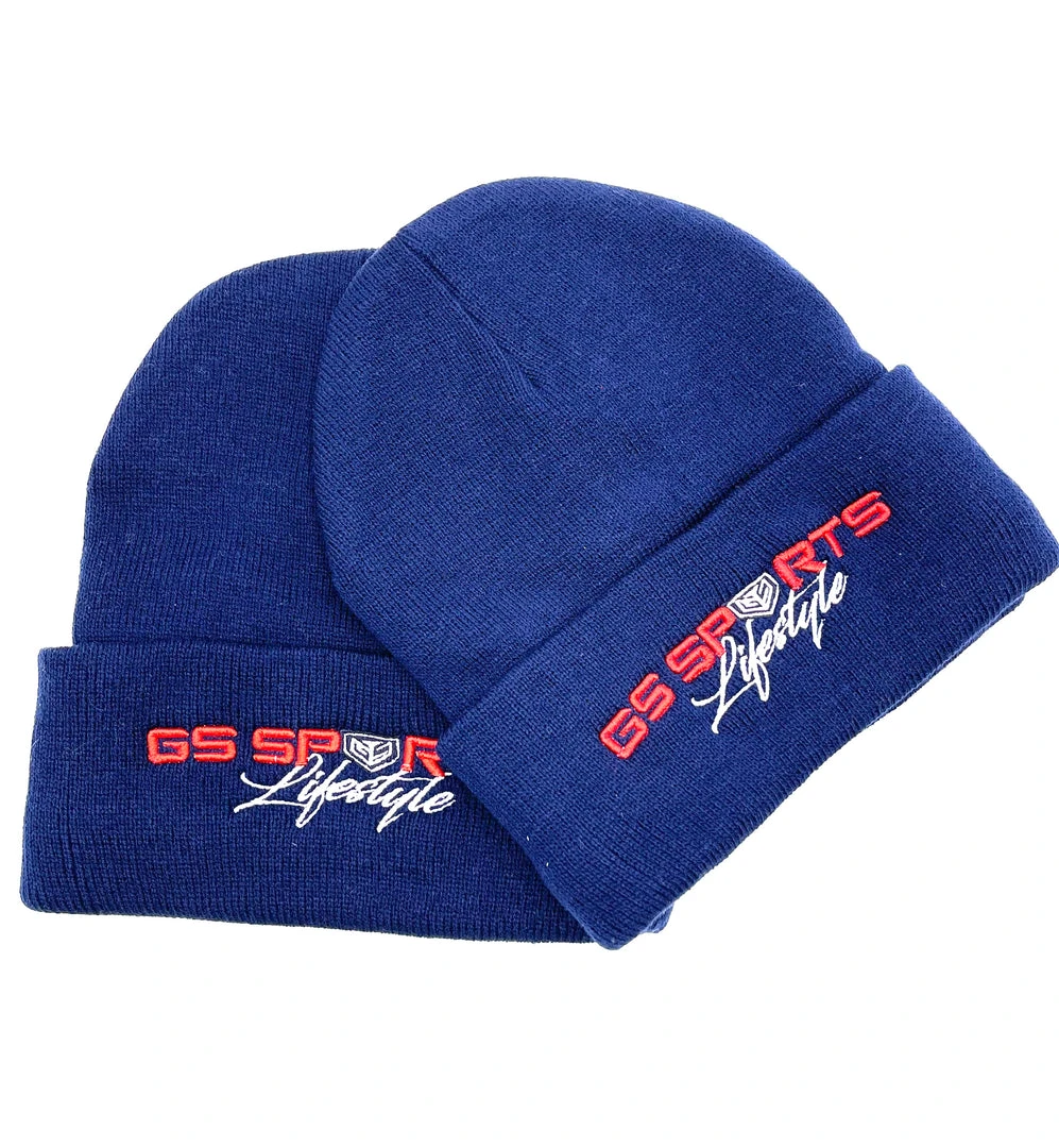 GS Sports Lifestyle Lined Beanie - Navy HEADWEAR 1 GS Sports Lifestyle Lined Beanie - Navy HEADWEAR