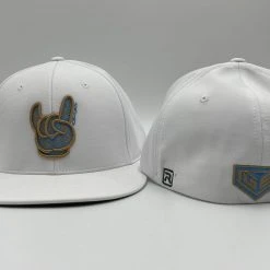 GS Sports GSP Rock On Tribal PTS20 Hat - White With Gold