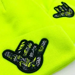 GS Sports Shaka Beanie - Neon Yellow HEADWEAR