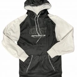 APPAREL GS Sports Polynesian Shield Hoodie - Charcoal / White