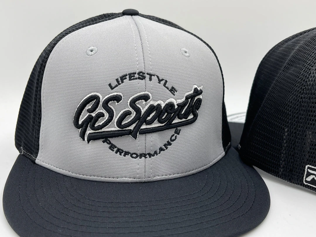 GS Sports Lifestyle PTS20M Hat - Charcoal / Black 2 GS Sports Lifestyle PTS20M Hat - Charcoal / Black