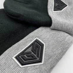 GS Sports Crest Beanie - Charcoal / Black Cuff HEADWEAR