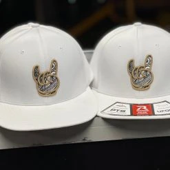 GS Sports GSP Rock On Tribal PTS20 Hat - White With Gold / Black