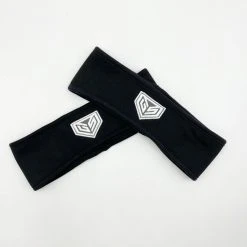 GS Sports Crest Fleece Ear Warmer Headbands - Black
