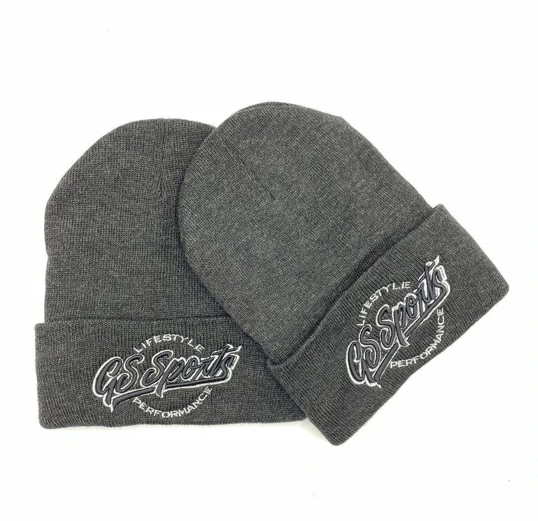 GS Sports Lifestyle Jersey Lined Cuffed Beanie - Charcoal HEADWEAR 1 GS Sports Lifestyle Jersey Lined Cuffed Beanie - Charcoal HEADWEAR