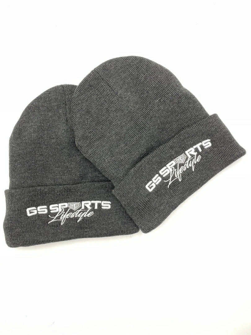 HEADWEAR GS Sports Lifestyle Lined Beanie - Charcoal 1 HEADWEAR GS Sports Lifestyle Lined Beanie - Charcoal