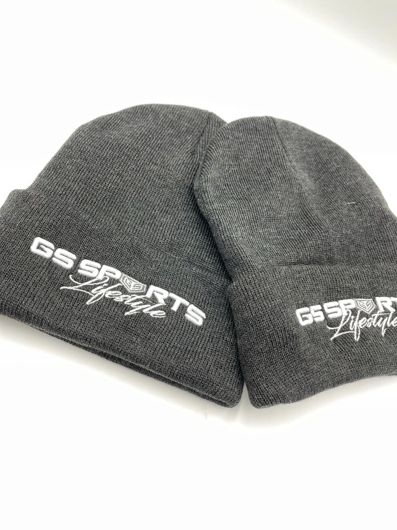 HEADWEAR GS Sports Lifestyle Lined Beanie - Charcoal 2 HEADWEAR GS Sports Lifestyle Lined Beanie - Charcoal