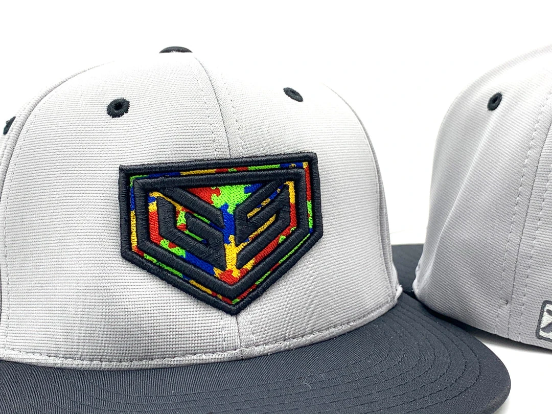 HEADWEAR GS Sports Autism PTS20 Hat - Charcoal / Black 3 HEADWEAR GS Sports Autism PTS20 Hat - Charcoal / Black