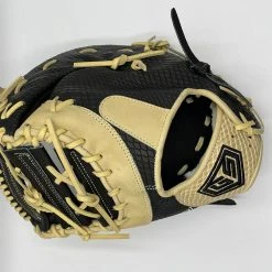 GS Sports Pro Series 13.5” First Base Ball Glove - Black / Blonde Snakeskin 19 GS Sports Pro Series 13.5” First Base Ball Glove - Black / Blonde Snakeskin