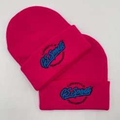 GS Sports Lifestyle Cuffed Beanie - Neon Pink HEADWEAR