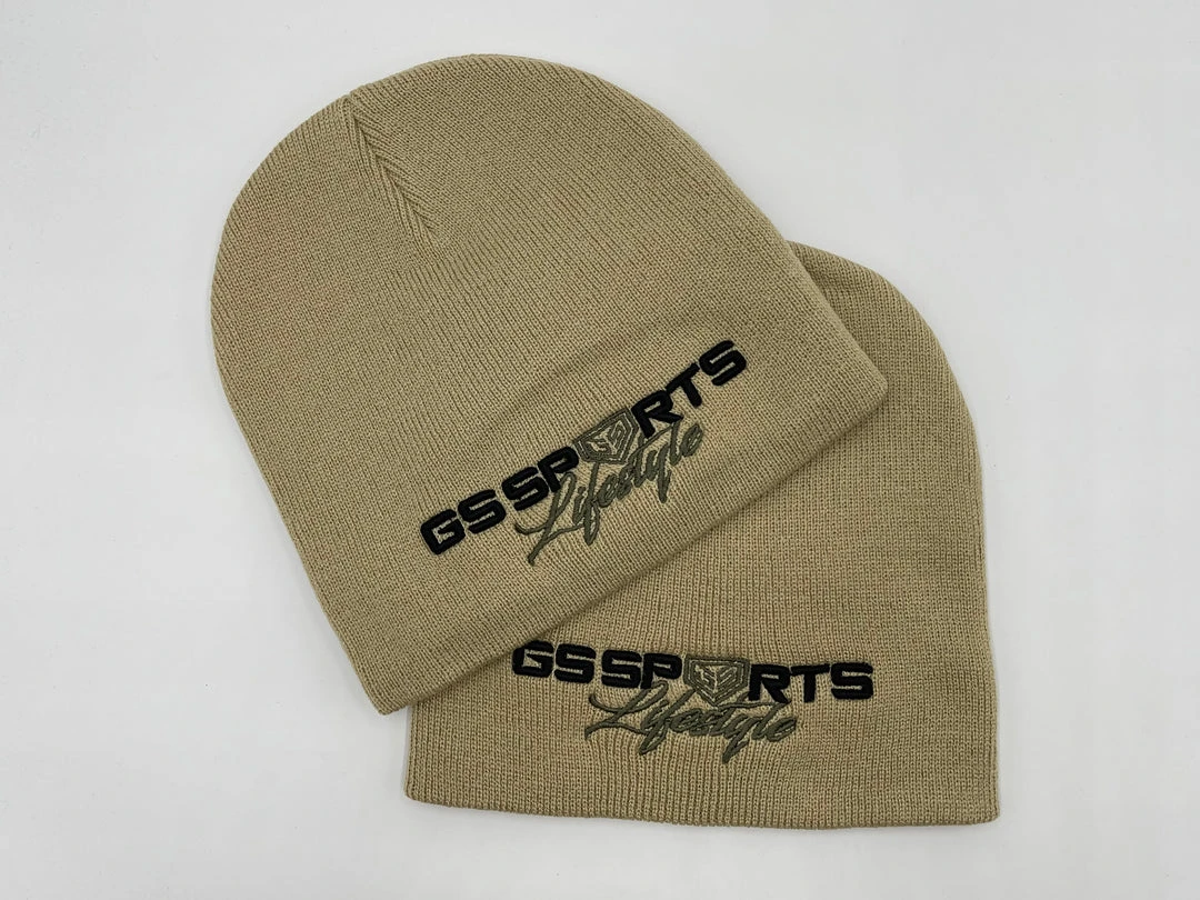 HEADWEAR GS Sports Lifestyle Beanie - Camel 1 HEADWEAR GS Sports Lifestyle Beanie - Camel
