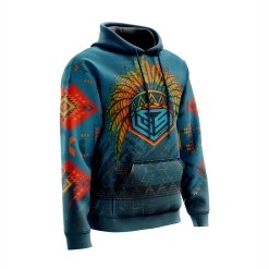GS Sports APPAREL GS Native Headdress Collection - Jersey, Lightweight Hoodie, Fleece Hoodie (in Stock)