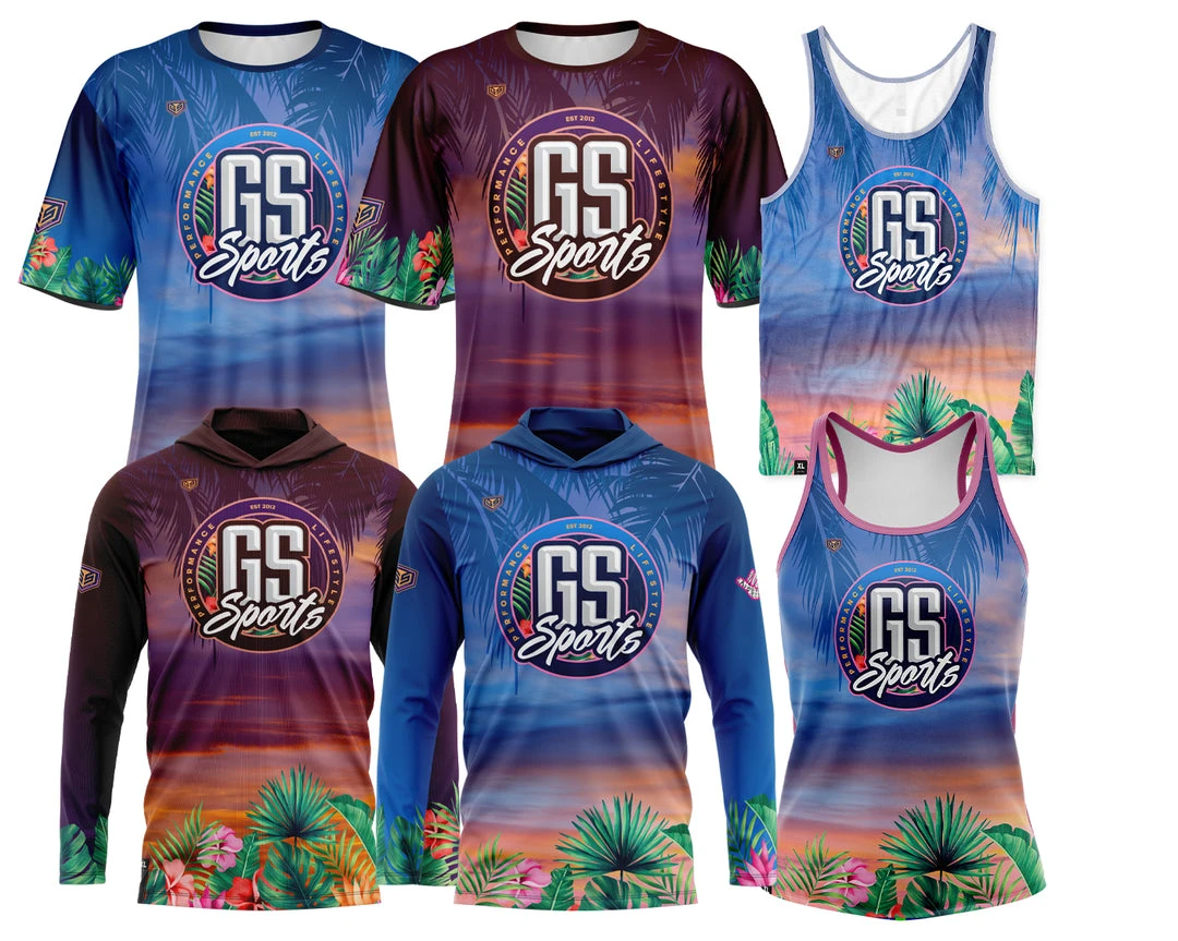 2022 GS Sports Tropics Collection (in Stock) APPAREL 1 2022 GS Sports Tropics Collection (in Stock) APPAREL